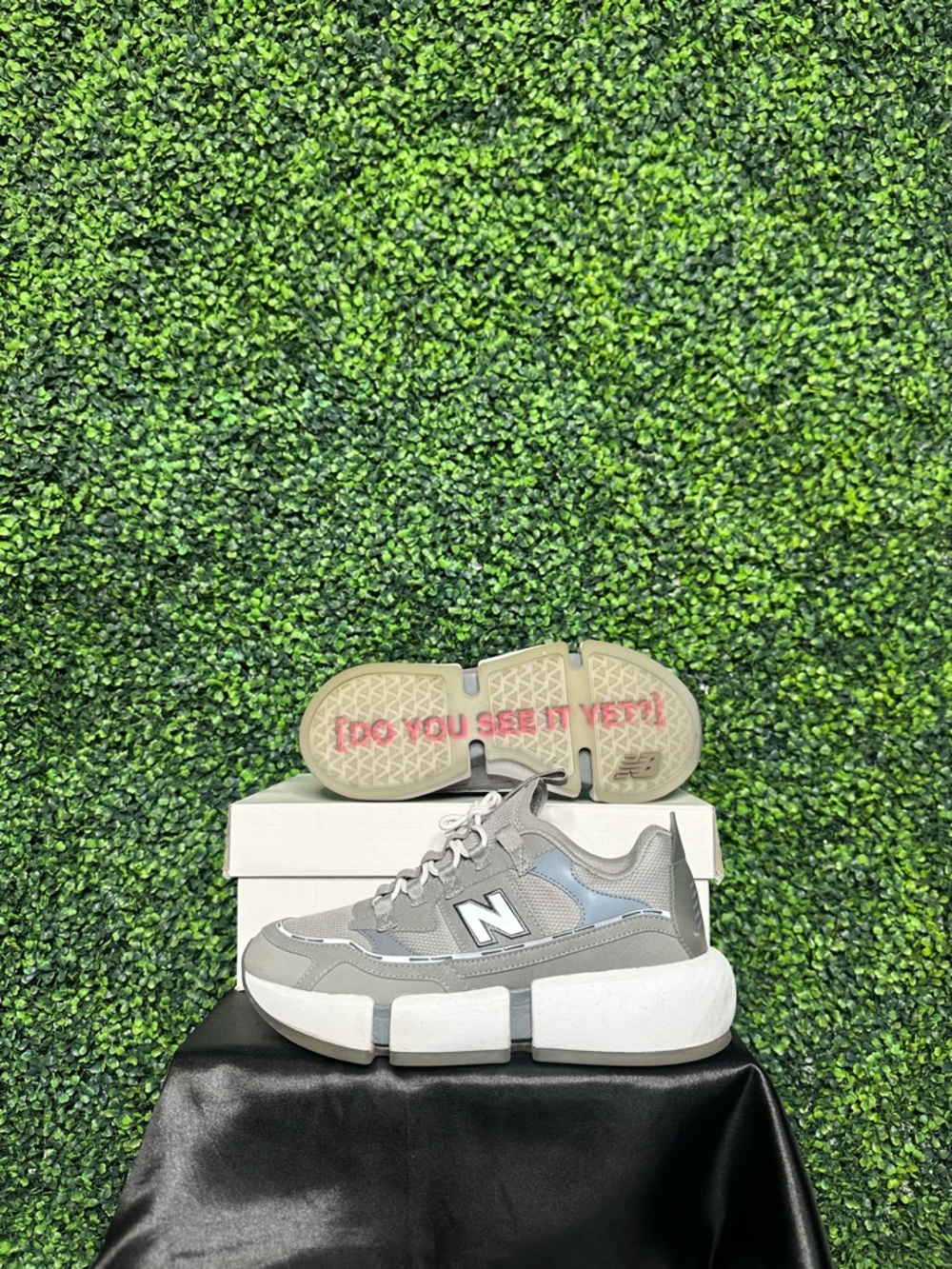 New Balance Jaden Smith X Vision Racer 'Grey Silver'